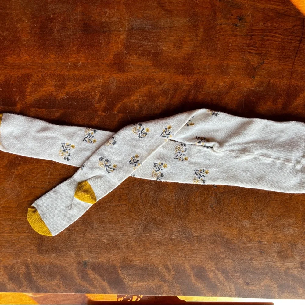 NWOT Wonder nation bird and mushroom, yellow polka dot overall pinafore dress.